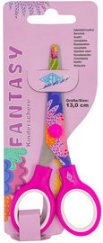 WEDO knutselschaar FANTASY Bloemen, 130 mm, roestvrij staal, roze