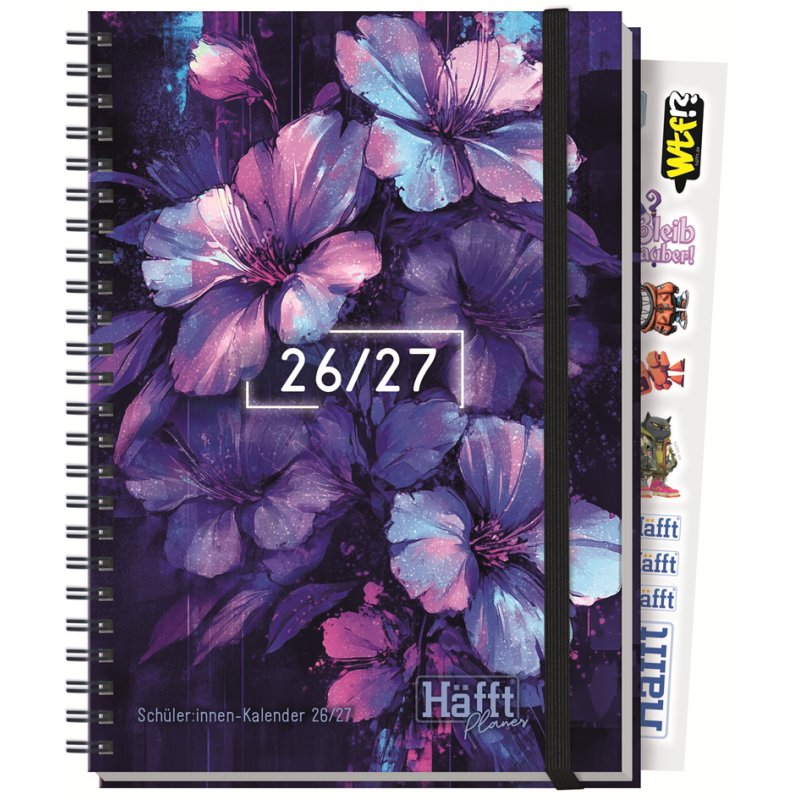Häfft School Diary PLANNER 26/27 P, A5, school year 2026/2027