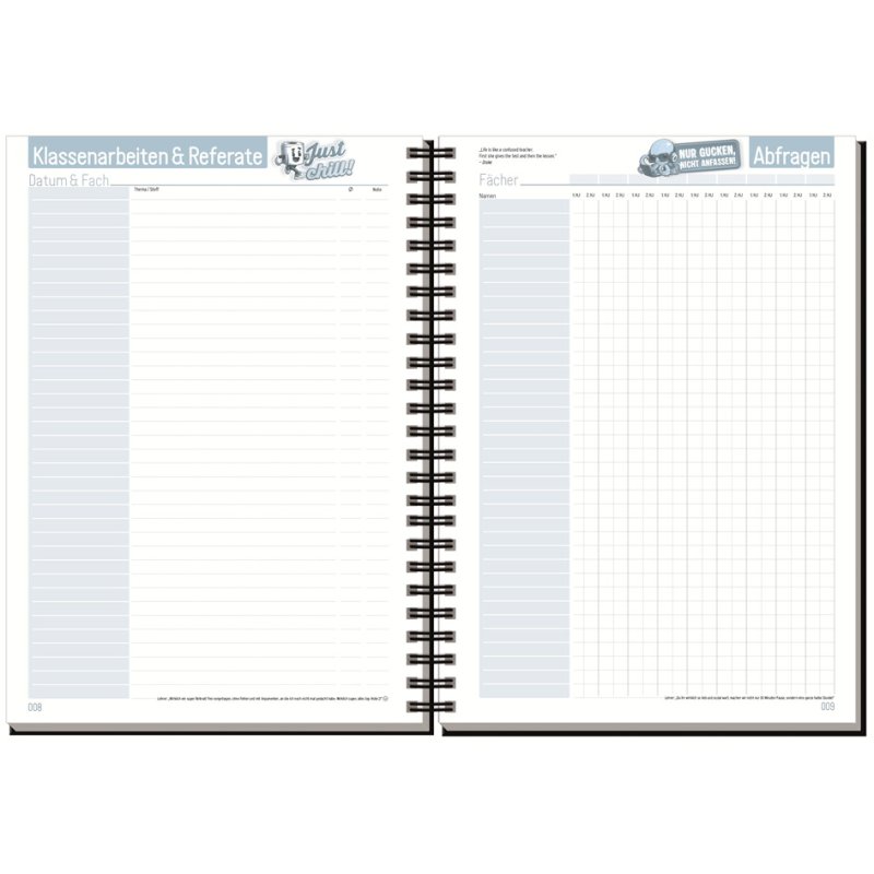 Häfft School Diary PLANNER 26/27 P, A5, school year 2026/2027