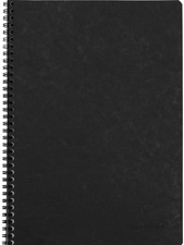 Clairefontaine notitieboek AGE BAG A4, gelinieerd, zwart, 50 vel