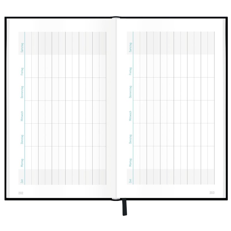 Häfft Slim Diary Dainty Flower, school diary 2026/2027, 95x160 mm