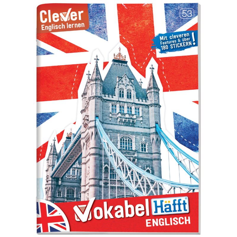 Häfft Vocabulary Book Vokabel-Häfft, red, A5, 32 sheets, 2 columns