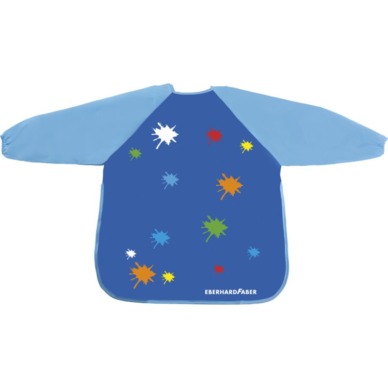 EBERHARD FABER watercolour paint, EFA Color, blue, ages 4-9, long sleeves