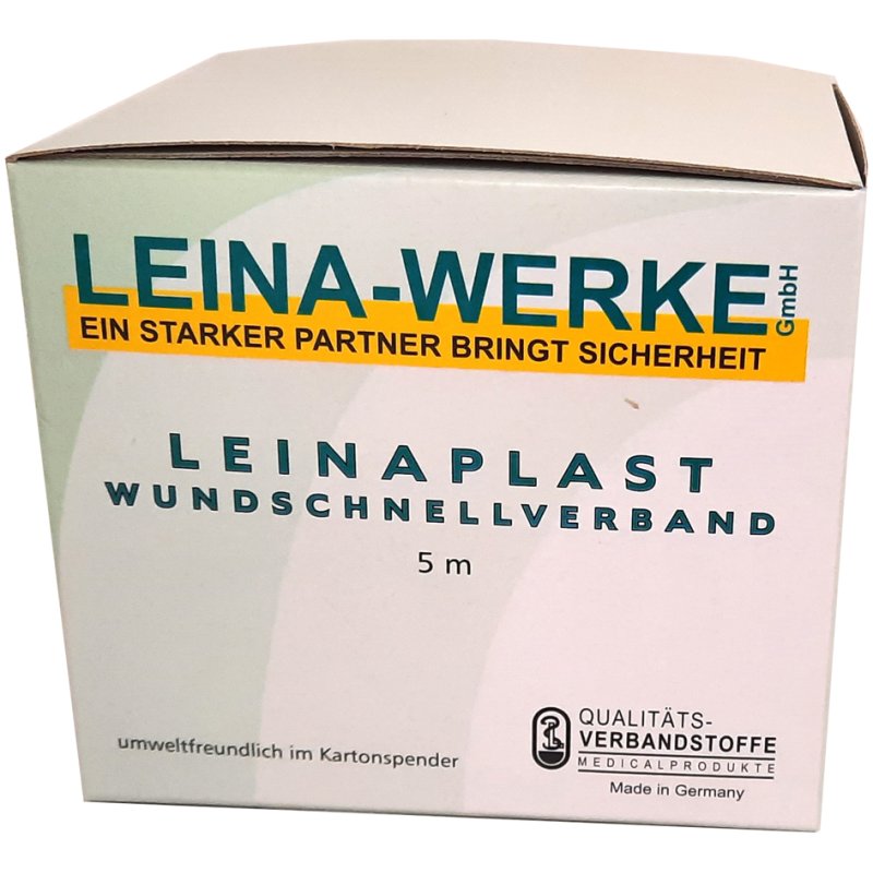 LEINA-WERKE pansement LEINAPLAST élastique, couleur chair, 5 m × 6 cm