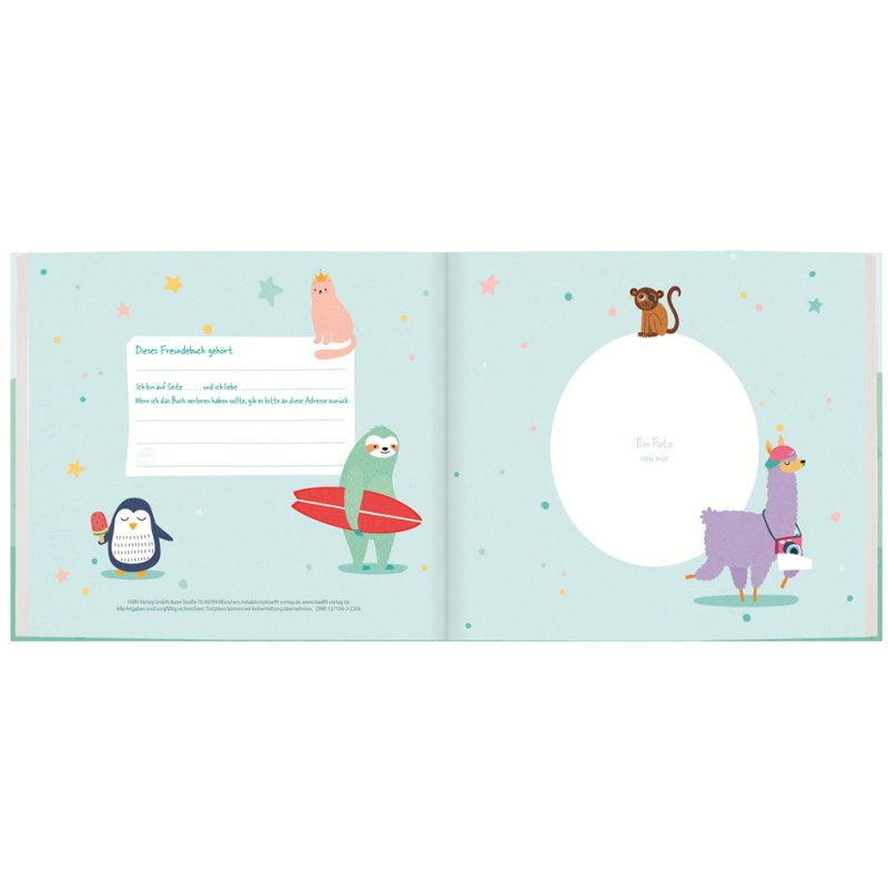 Häfft Lernfreunde Dinofreunde Friendship Book, 190x175 mm, 76 pages