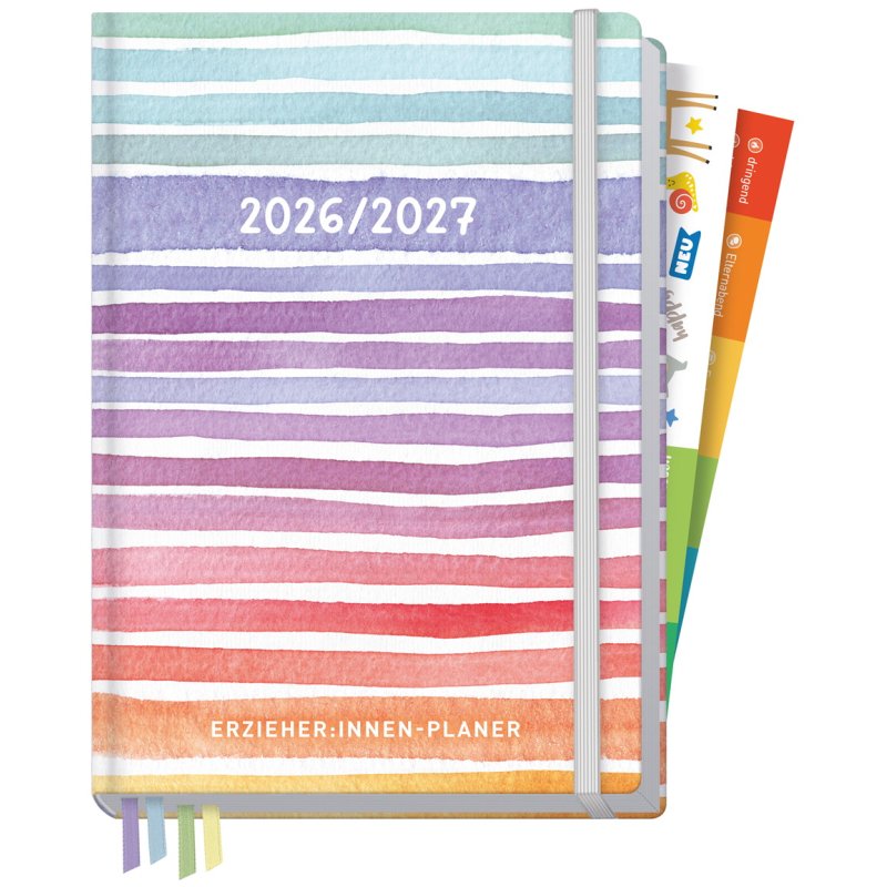 Häfft Color Stripes Childcare Planner, A5+, 13 months