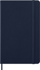 Moleskine weekkalender 2027 XL hardcover, zwart, 190 x 250 mm