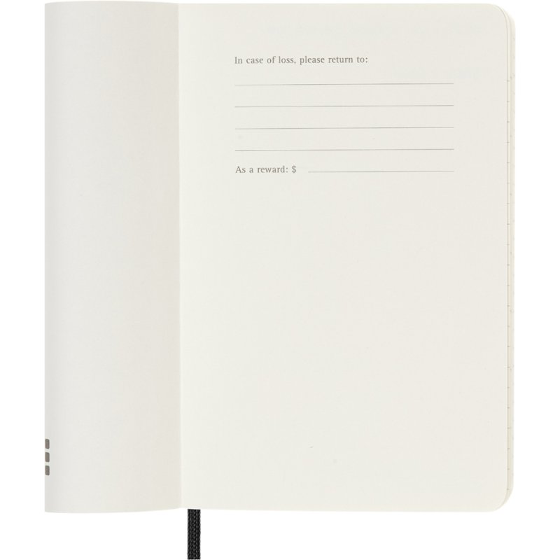 Moleskine calendrier hebdomadaire 12 mois, couverture souple, 90 x 140 mm, vert myrte