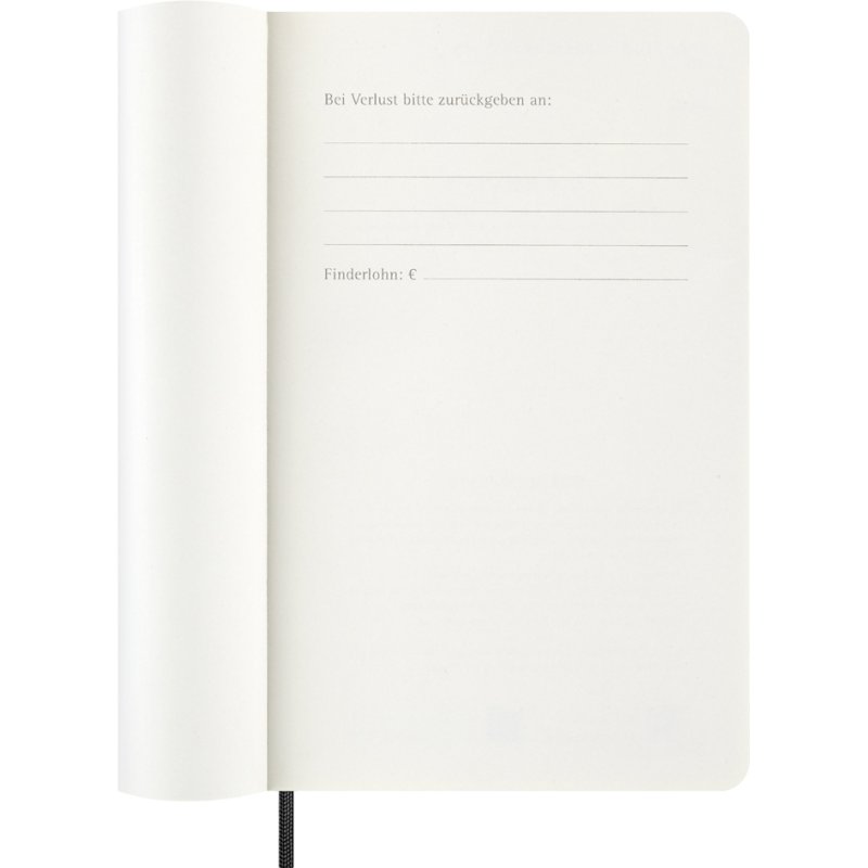 Moleskine 12 Monate weekagenda 2027, softcover, zwart, 130 x 210 mm