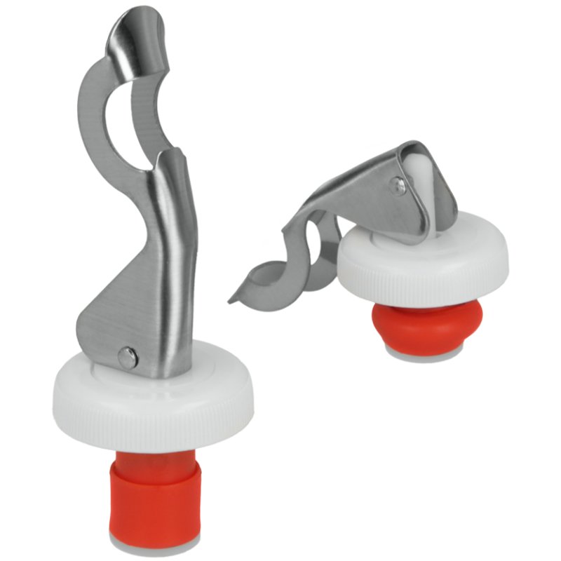metaltex Fermeture excentrique, acier inoxydable, 2 pièces, diamètre 33 x 95 mm