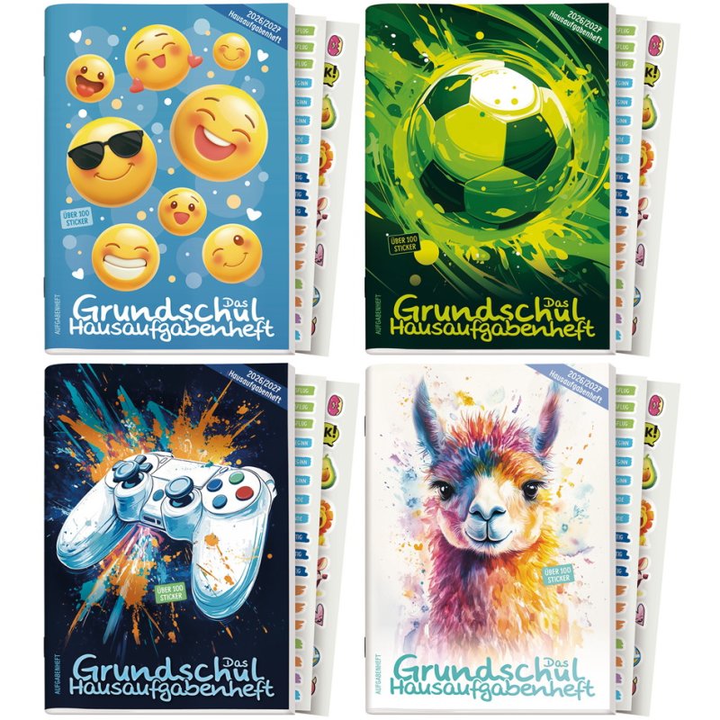 Häfft Lernfreunde Homework Planner, A5, school year 2026/2027, 112 pages