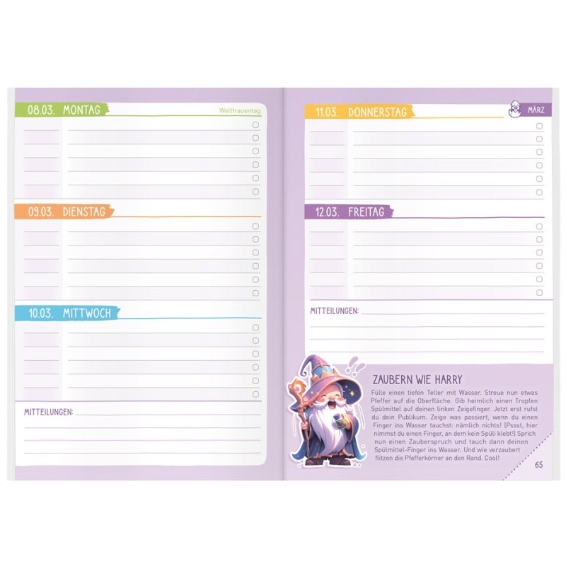 Häfft Lernfreunde Homework Planner, A5, school year 2026/2027, 112 pages