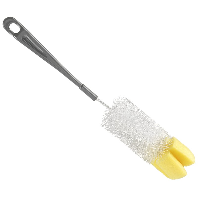 metaltex bottle brush, plastic handle, grey, 320 mm