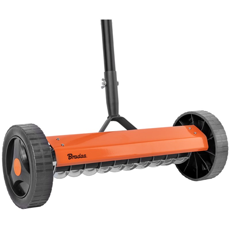 Bradas scarifier, metal frame, 340 mm working width, orange/anthracite