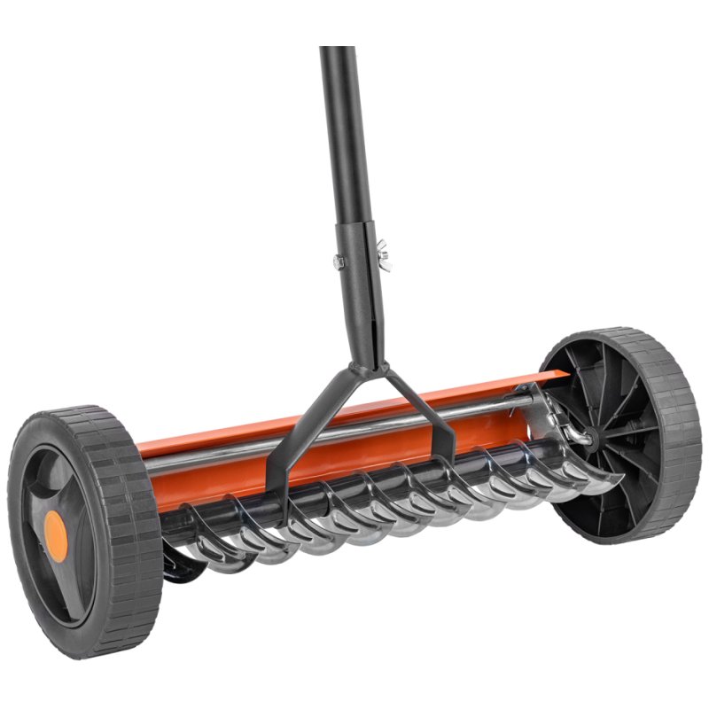 Bradas scarifier, metal frame, 340 mm working width, orange/anthracite