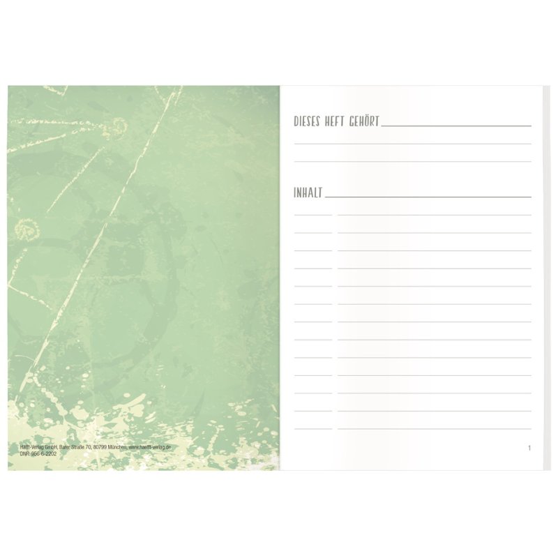 Häfft SchoolCrew! Soft Circles octavo notebook, A6, lined, 32 sheets