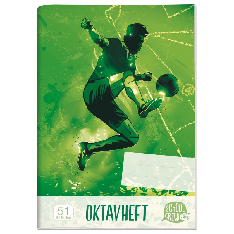 Häfft SchoolCrew! Soft Circles octavo notebook, A6, lined, 32 sheets