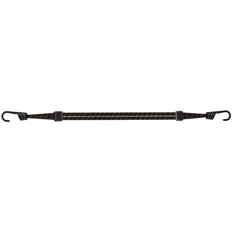 Bradas fiets spanband BUNGEE SPIDER HOOK, zwart/rood, 4 riemen met haken