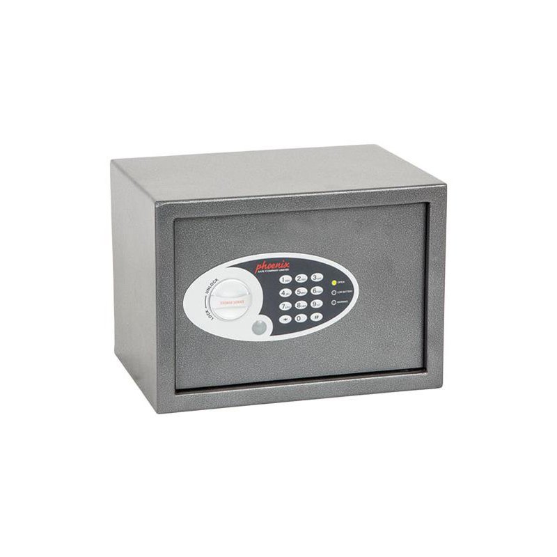 Phoenix coffre-fort DIONE SS0301E, serrure électronique, gris graphite, 16 litres