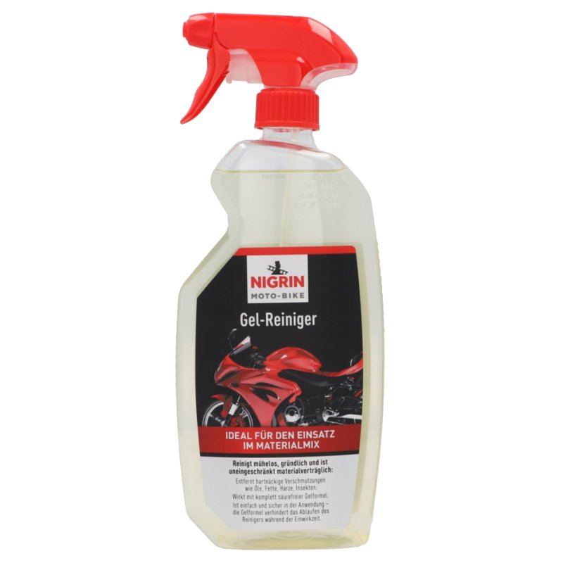 NIGRIN MOTO-BIKE wheel cleaner, 750 ml spray bottle, specially for motorcycles
