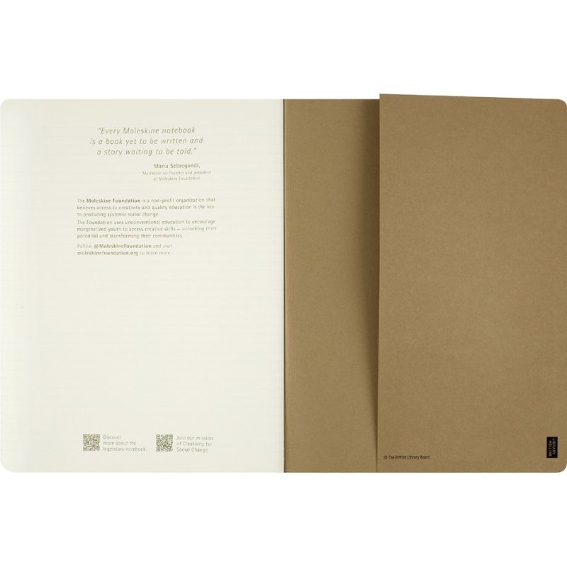 Moleskine Cahier Lord of the Rings notebooks, XL, 3 pieces, 60 sheets
