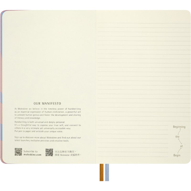 Moleskine notebook Alice in Wonderland, A5, lined, hardcover