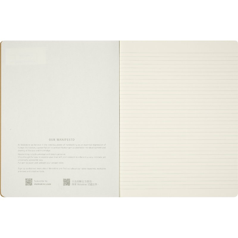 Moleskine Carnet Cahier Alice in Wonderland, XL, ligné, 190x250 mm, lot de 3