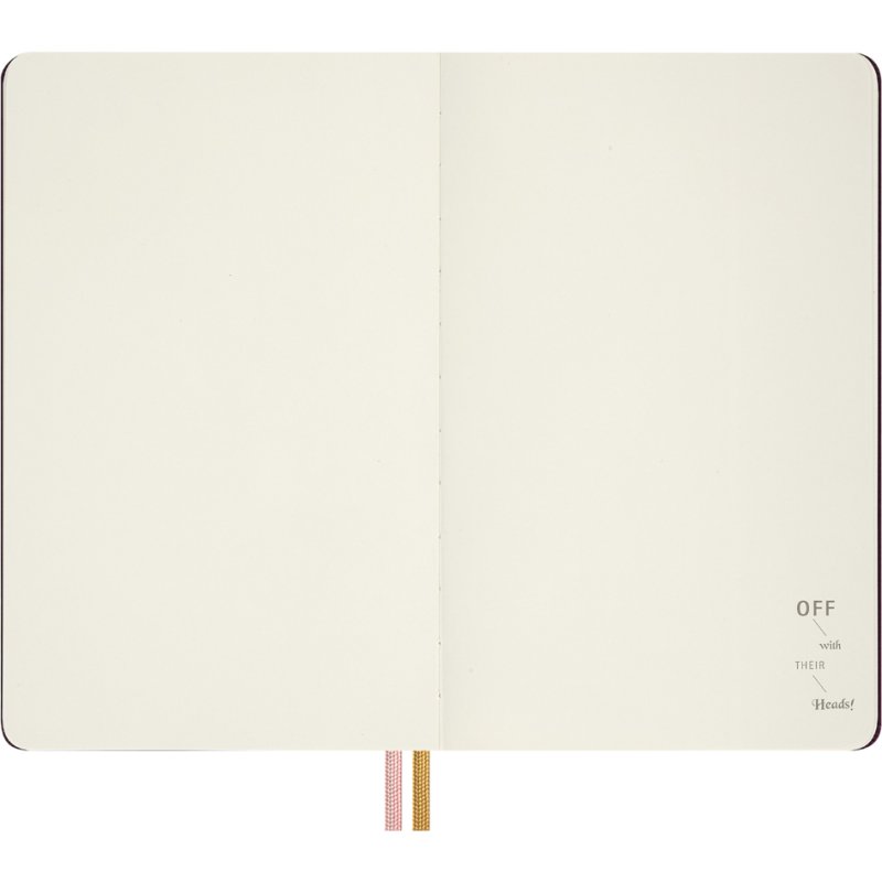 Moleskine notebook Alice in Wonderland, L/A5, blank, hardcover, 130 x 210 mm