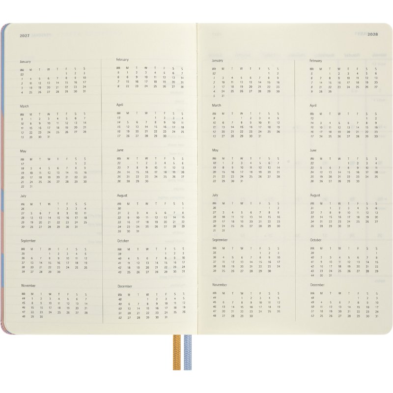Moleskine Alice in Wonderland planner, weekly planner 2027, hardcover, 130x210 mm