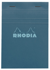 RHODIA notitieblok No. 13, A6 geruit, pauwblauw, 80 vel