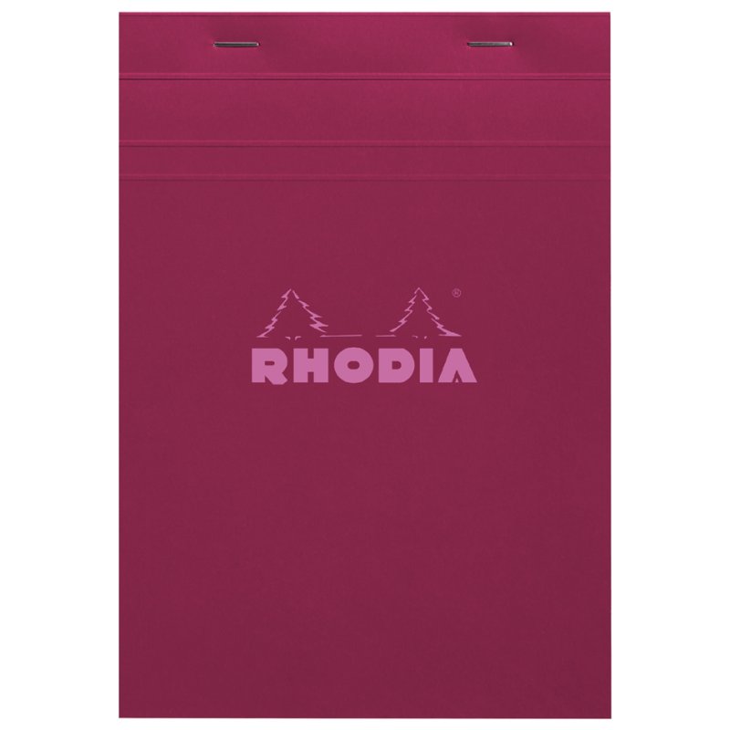 RHODIA bloc-notes No. 16, DIN A5, quadrillé, rose