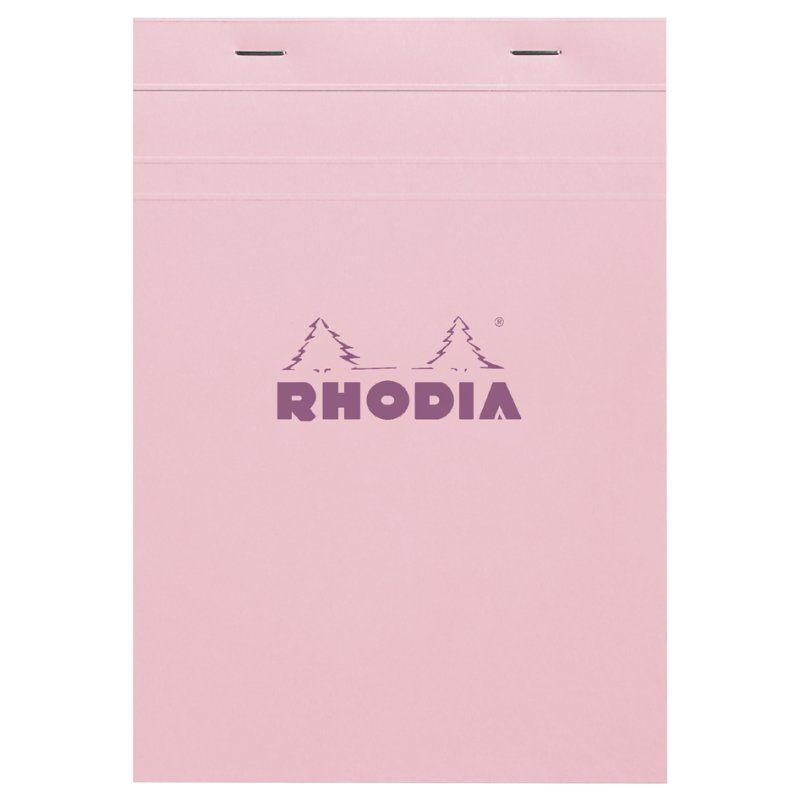 RHODIA bloc-notes No. 16, DIN A5, quadrillé, rose