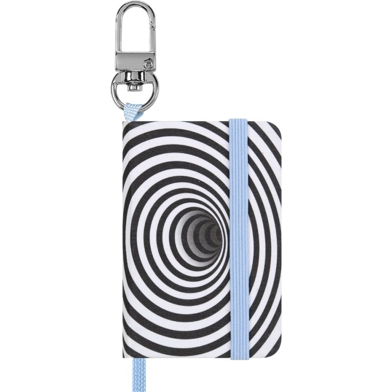 Moleskine mini-carnet Alice in Wonderland, porte-clés en coffret cadeau, 96 pages, 65x92 mm