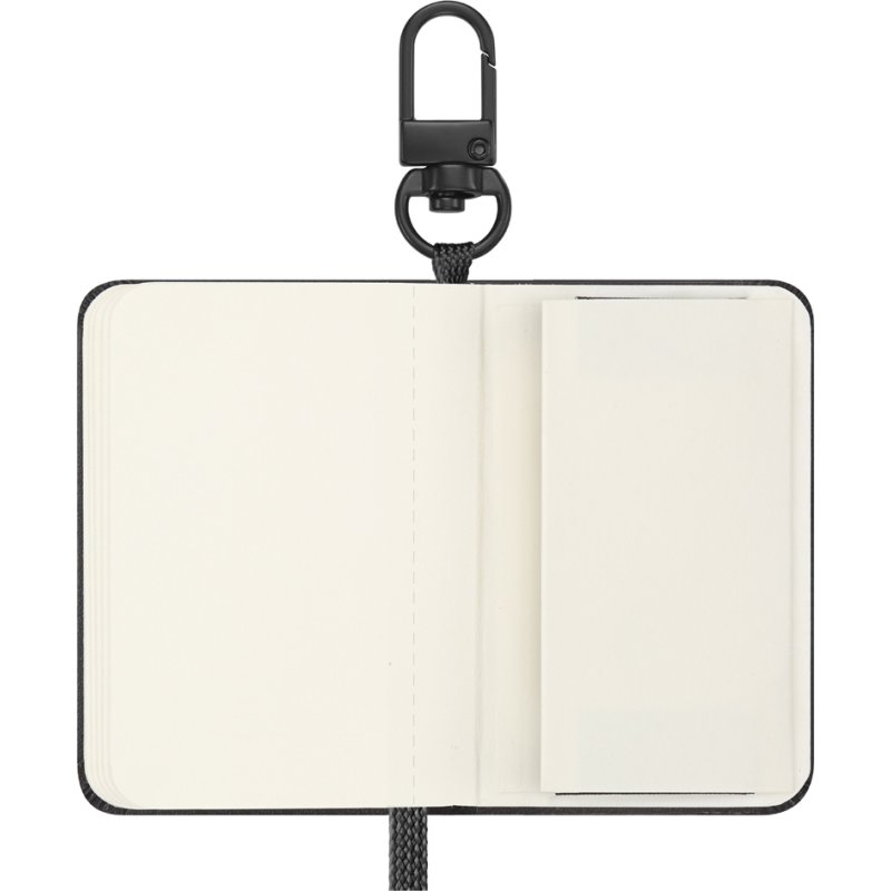 Moleskine The Mini notebook, black, 64×20×92 mm