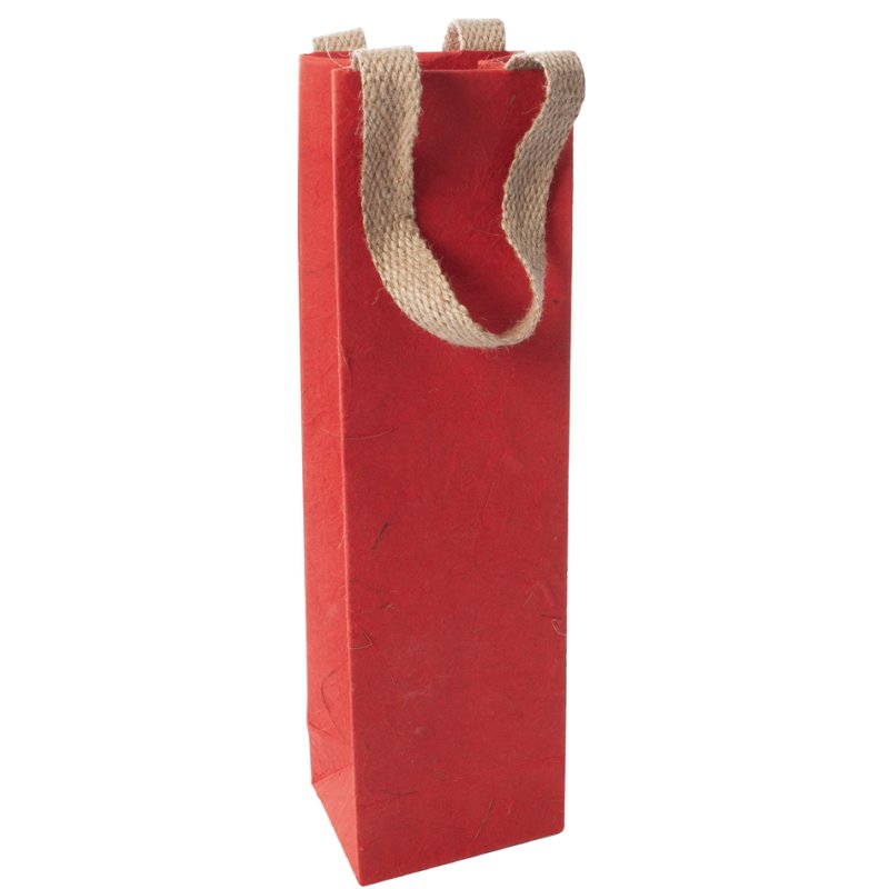 sigel flessentas Red Coco, jutevezelpapier, 250 g/m², rood