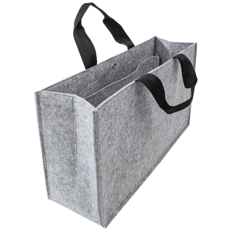 sigel Desk Sharing Bag Basic L, synthetisch vilt, geschikt voor laptops tot 17,3 inch, donkergrijs