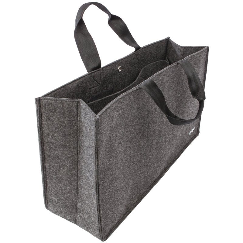sigel Desk Sharing Bag Basic L, synthetisch vilt, geschikt voor laptops tot 17,3 inch, donkergrijs