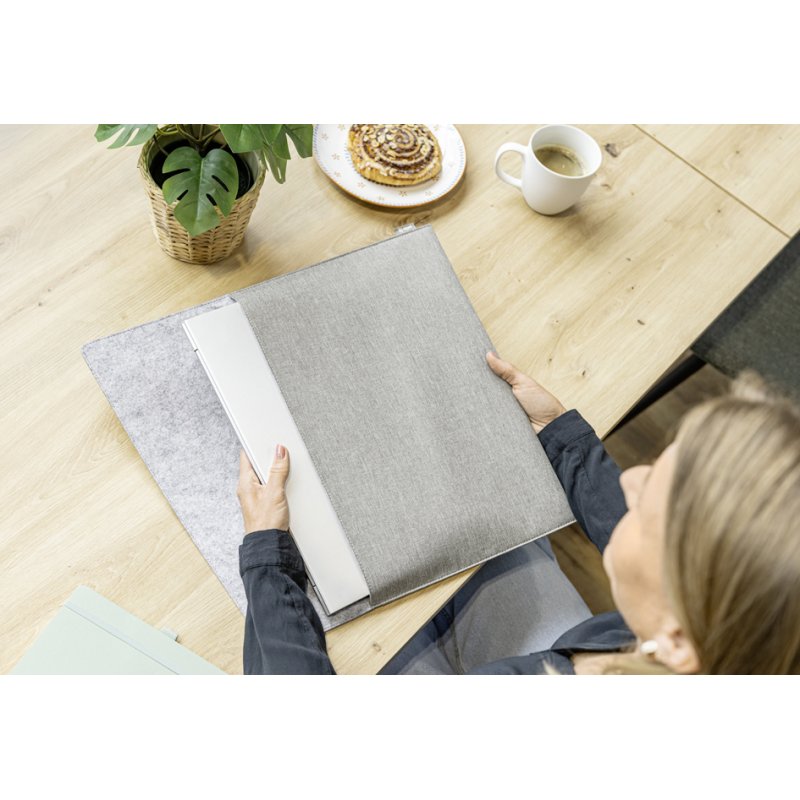 sigel Laptop Sleeve S, up to 14 inch, RPET, dark grey