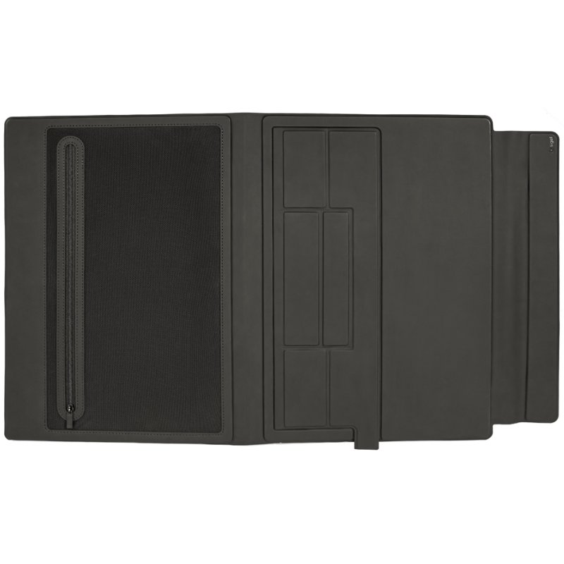 Sigel pochette pour laptop S, jusqu'à 14 pouces, avec fonction support, noir
