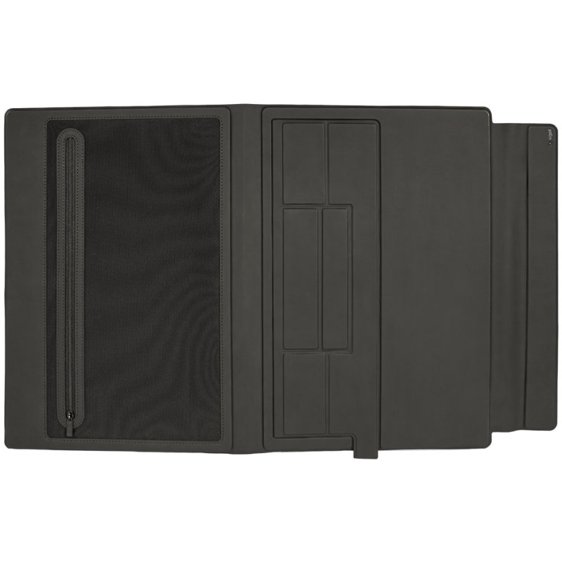 Sigel Housse pour laptop M, jusqu'à 16 pouces, avec fonction support, noir