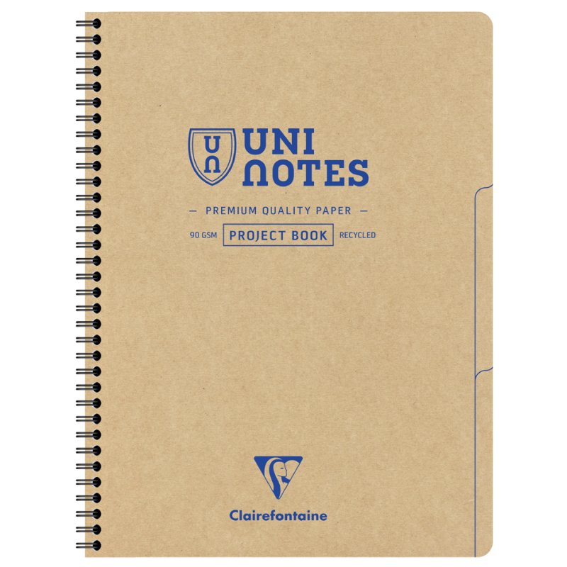 Clairefontaine bloc spiralé Spira, DIN A4+, quadrillé, 80 feuilles