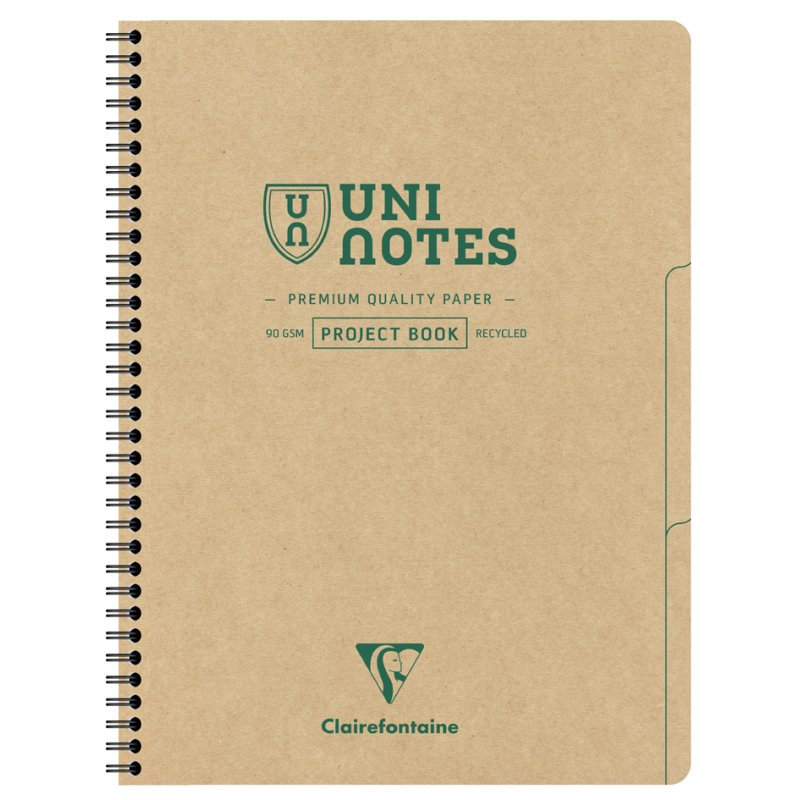 Clairefontaine bloc spiralé Spira, DIN A4+, quadrillé, 80 feuilles