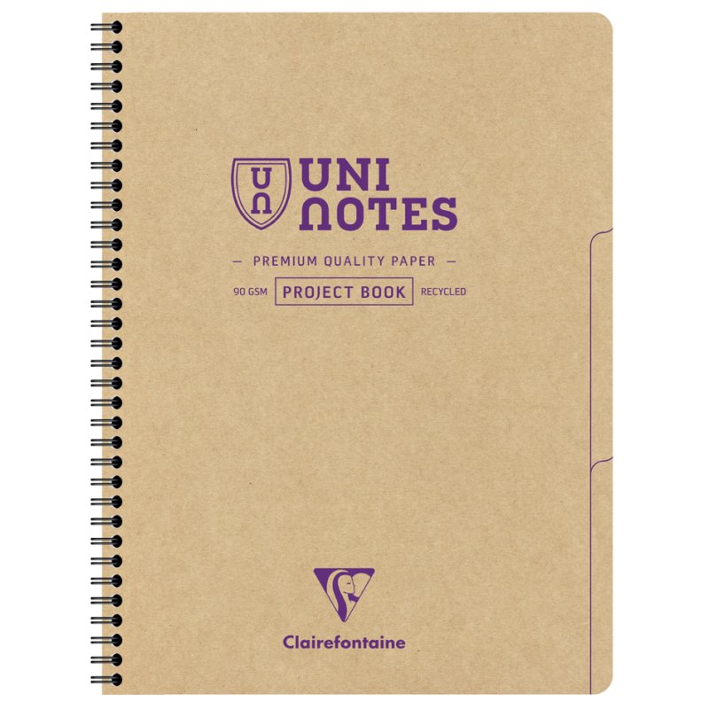 Clairefontaine bloc spiralé Spira, DIN A4+, quadrillé, 80 feuilles