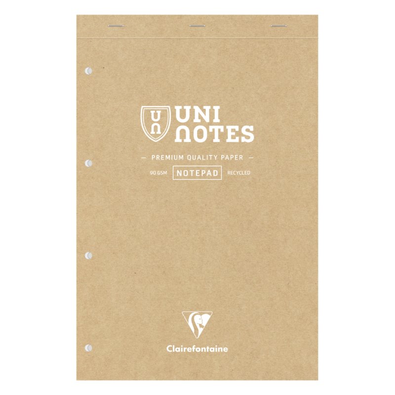 Clairefontaine carnet UNI NOTES, 210 x 318 mm, quadrillé