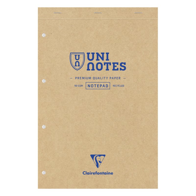 Clairefontaine carnet UNI NOTES, 210 x 318 mm, quadrillé