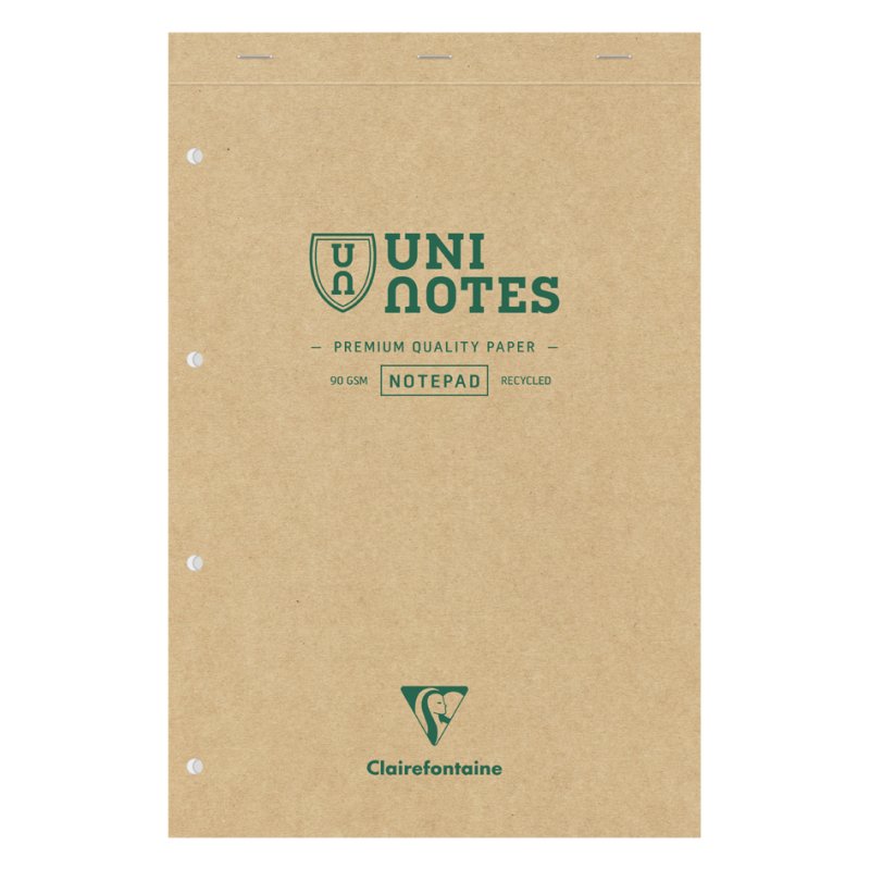 Clairefontaine carnet UNI NOTES, 210 x 318 mm, quadrillé