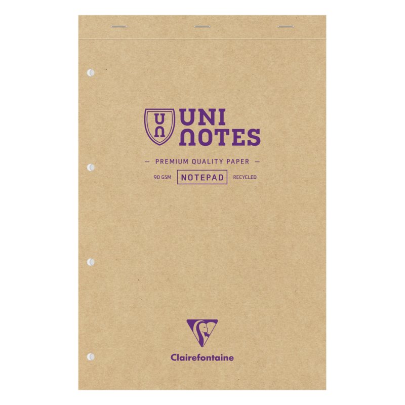 Clairefontaine carnet UNI NOTES, 210 x 318 mm, quadrillé