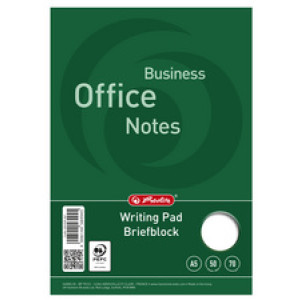 LANDRÉ notitieblok Business Office Notes A5, blanco, 50 vel