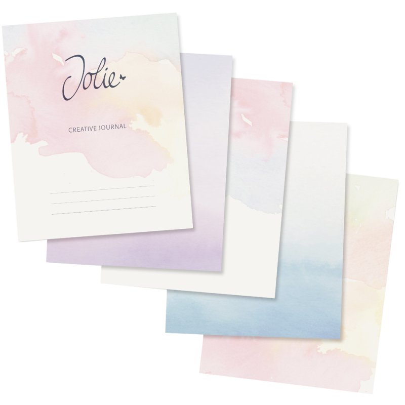 sigel Notebook Joli, hardcover, 170 x 220 mm, 100 sheets