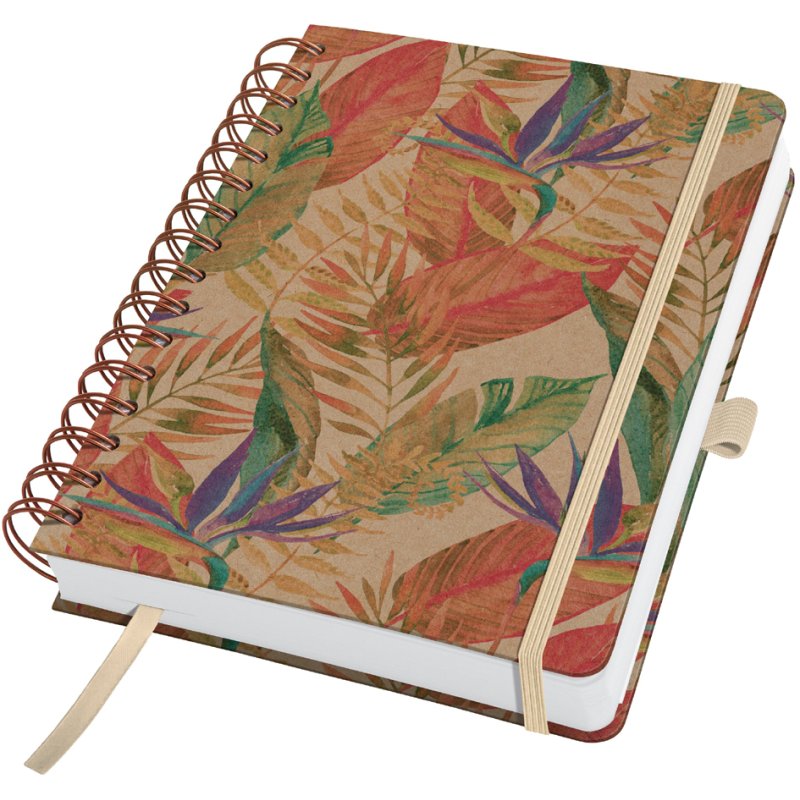 sigel Spiral Notebook Jolie Pure Paradise Blue, A5, dot grid, 120 sheets